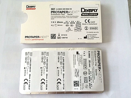 Dentsply Type Protaper Next Niti Dental Files Root Canal Files 60units